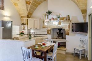Η κουζίνα ή μικρή κουζίνα στο Trulli Altomare