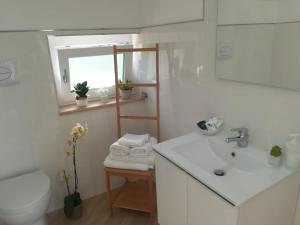 Koupelna v ubytování B&b Il sogno