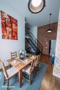 Posezení v ubytování Brickyard Apartments Cluj