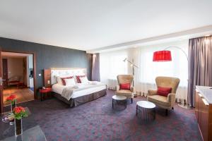 Voodi või voodid majutusasutuse Radisson Blu Hotel & Spa, Daugava Riga toas