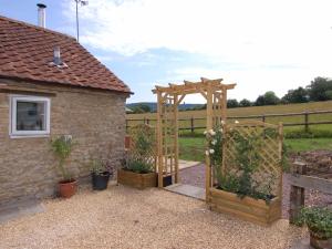 A garden outside Acorn Cottage