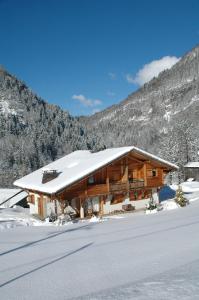 Chalet La R'Batte v zimě