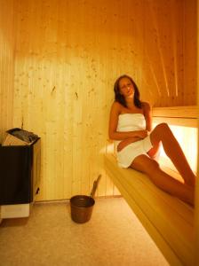 Lázně a/nebo wellness v ubytování Laponia Hotell & Konferens