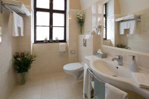 Koupelna v ubytování Fonte Hotel