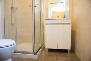 Koupelna v ubytování La Palma Hostel Leiria