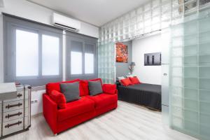 Posezení v ubytování Argüelles Apartment