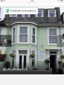 The building where the guesthouse is located 