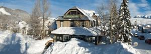 Elk Mountain Lodge v zimě