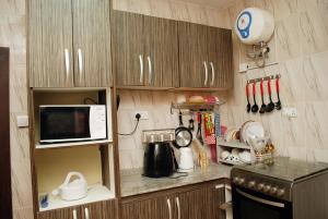 Dapur atau dapur kecil di Health Plaza Abuja