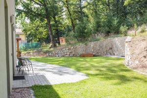 Zahrada ubytování Apartmány Pod Lesem II