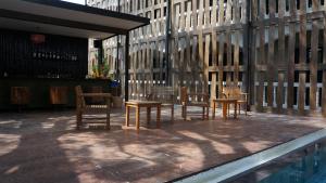 Bazén v ubytování Bamboori Boutique Resort nebo v jeho okolí