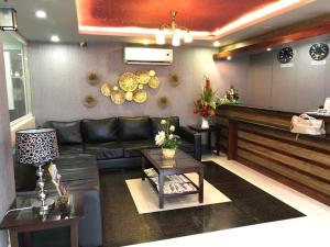 Istumisnurk majutusasutuses Hotel Rodolfo