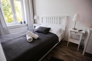 Posteľ alebo postele v izbe v ubytovaní Apartments Old Town Gdansk - Toruńska 26