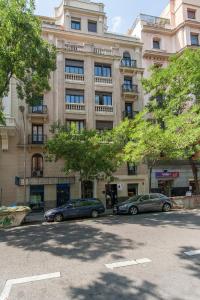 Budynek, w którym mieści się apartament