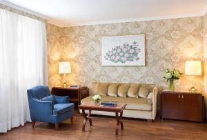 Posezení v ubytování Starhotels Du Parc