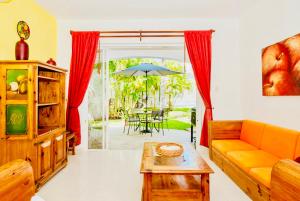 Posezení v ubytování Dolce Vita Caribe Villas