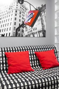 Posezení v ubytování Chueca Apartment