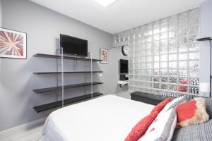 TV a/nebo společenská místnost v ubytování Chueca Apartment