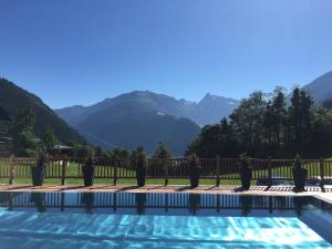 Widok na góry z tego hotelu