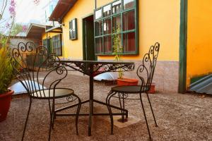 Patio o area all'aperto di Hostal Alcala