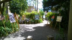 Zahrada ubytování Vesna Loft in Luino