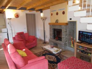 Posezení v ubytování Vesna Loft in Luino