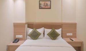 Postel nebo postele na pokoji v ubytování Hotel West Blue