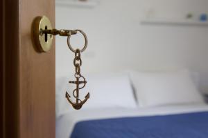 A bed or beds in a room at Sicily's View