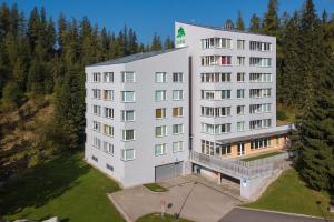 Budova, v ktorej sa apartmán nachádza
