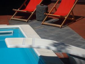 The swimming pool at or close to VILLA SINGOLA -SOLE-LUNA-Casavilladusoleil