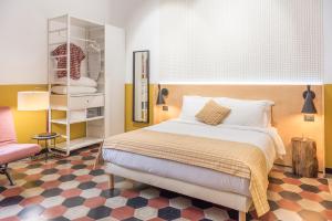 Katil atau katil-katil dalam bilik di Monocase Milano