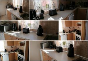 Kuchyňa alebo kuchynka v ubytovaní Csabai Apartman