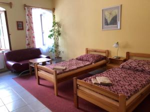 Χώρος καθιστικού στο Guest House U Náhonu