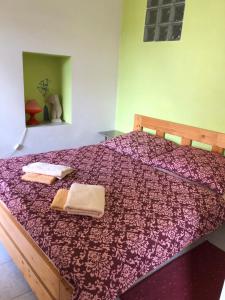 Ένα ή περισσότερα κρεβάτια σε δωμάτιο στο Guest House U Náhonu