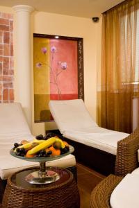 Posteľ alebo postele v izbe v ubytovaní Hotel Kálvária