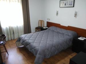 Postel nebo postele na pokoji v ubytování Hotel Vaqueros