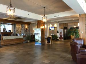 Vstupní hala nebo recepce v ubytování Hotel L'Oie des neiges
