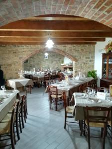 Restaurace v ubytování Agriturismo La Vallata