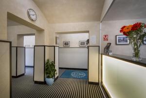 Ο χώρος του λόμπι ή της ρεσεψιόν στο Hotel White Lion