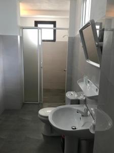 Koupelna v ubytování Unawatuna Beach Bungalow -