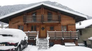 Chalet Mavambo durante l'inverno