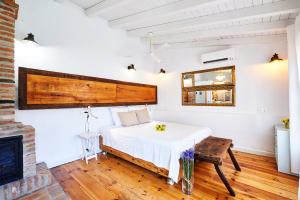 Postel nebo postele na pokoji v ubytování CR La Posada de los Sentidos