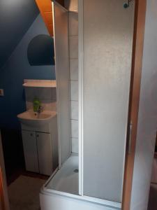 Koupelna v ubytování Agroturystyka