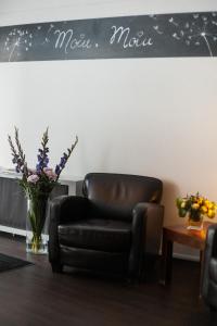 Istumisnurk majutusasutuses Hotel am Rothenbaum