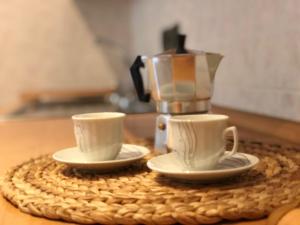 Coffee and tea making facilities at Pizzardi39 - The Place Apartments