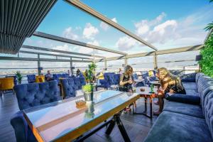 Posezení v ubytování Akgun Istanbul Hotel