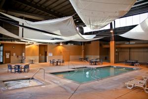 The swimming pool at or near Quinault Sweet Grass Hotel