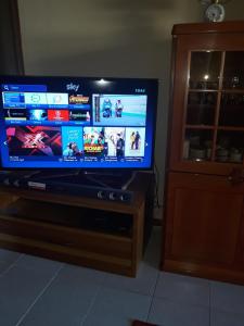 A television and/or entertainment centre at El Giardino delle Rose.....