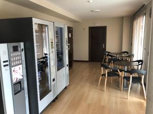 Kuchyň nebo kuchyňský kout v ubytování Hotel Río Hortega