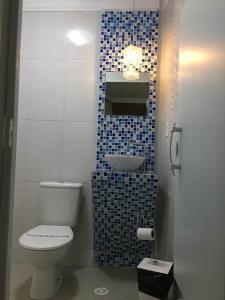 Kúpeľňa v ubytovaní Hotel Guarulhos